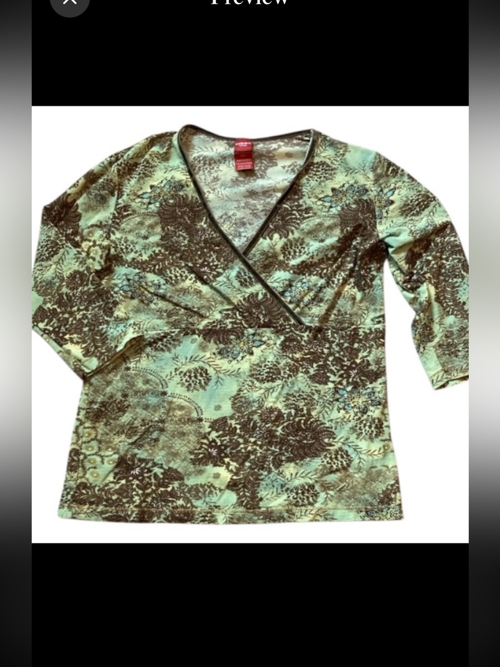 Y2K women’s top